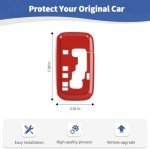 Red Gear Shift Panel Trim for Jeep Wrangler JK