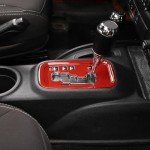 Red Gear Shift Panel Trim for Jeep Wrangler JK