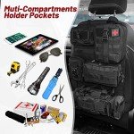 Tactical Jeep Back Seat Organizer with Molle Pouches