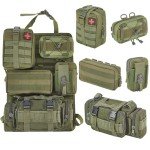 Tactical Jeep Back Seat Organizer - 6 Pack