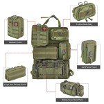 Tactical Jeep Back Seat Organizer - 6 Pack