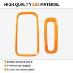 RT-TCZ Orange Gear Shift Panel Trim for Jeep JK