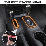 RT-TCZ Orange Gear Shift Panel Trim for Jeep JK
