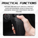 Leather Gear Shift Knob Cover for Jeep