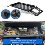 Jeep Wrangler JK Rear Cargo Rack Basket