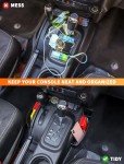 Jeep JK Gear Shift Console Organizer with USB Slot