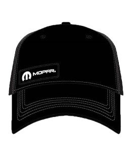 Mopar Racing Black Cap with White Logo