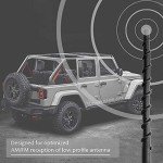 Short Antenna for Jeep Wrangler Gladiator 2007-2025