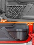 Savadicar Door Storage Pockets for Jeep Wrangler JK