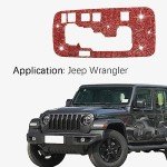 Jeep Wrangler Bling Gear Shift Cover Trim