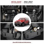 Metal Gear Shift Organizer for Jeep Wrangler JK/JKU