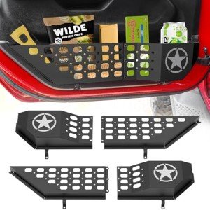 Jeep Wrangler Door Storage Box Organizer Set 2PCS