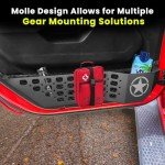 Jeep Wrangler Door Storage Box Organizer Set 2PCS