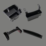 BAOLIVE Center Console Organizer Set for Jeep Wrangler and Gladiator