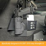 Jeep JK Metal Gear Shift Storage Box - US Flag