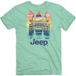Jeep Surf's Up T-Shirt - Celadon, XXL