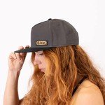 Charcoal and Black Jeep Flat Bill Hat