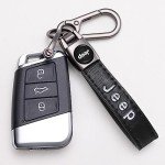Leather Jeep Keychain: Stylish Accessory for All Models