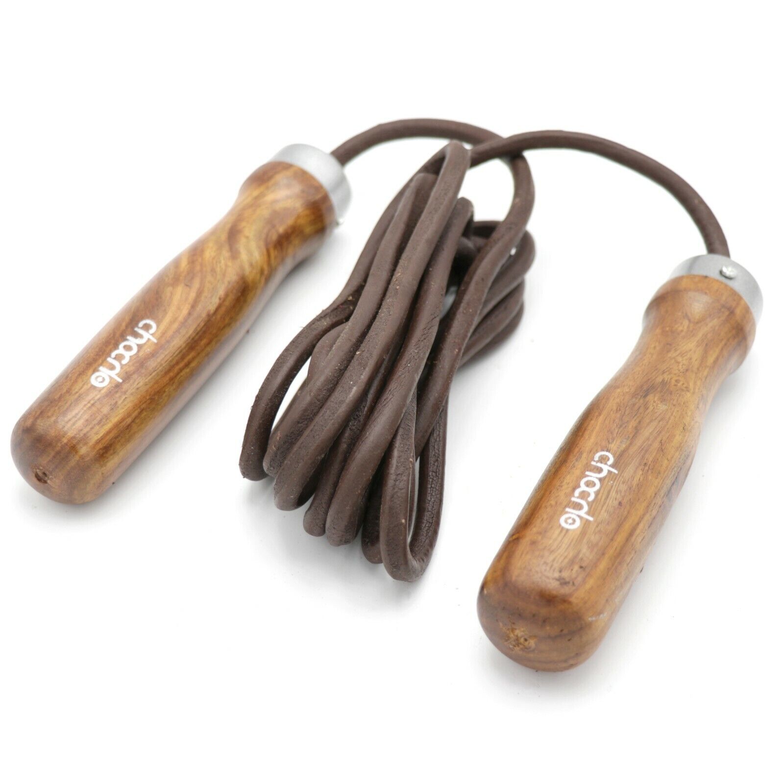Adjustable Speed Leather Jump Rope for Boxing