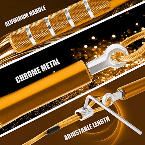 Wastou Adjustable Speed Jump Rope for Fitness