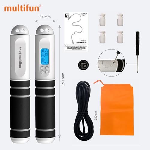 Adjustable Speed Jump Rope with Calorie Counter