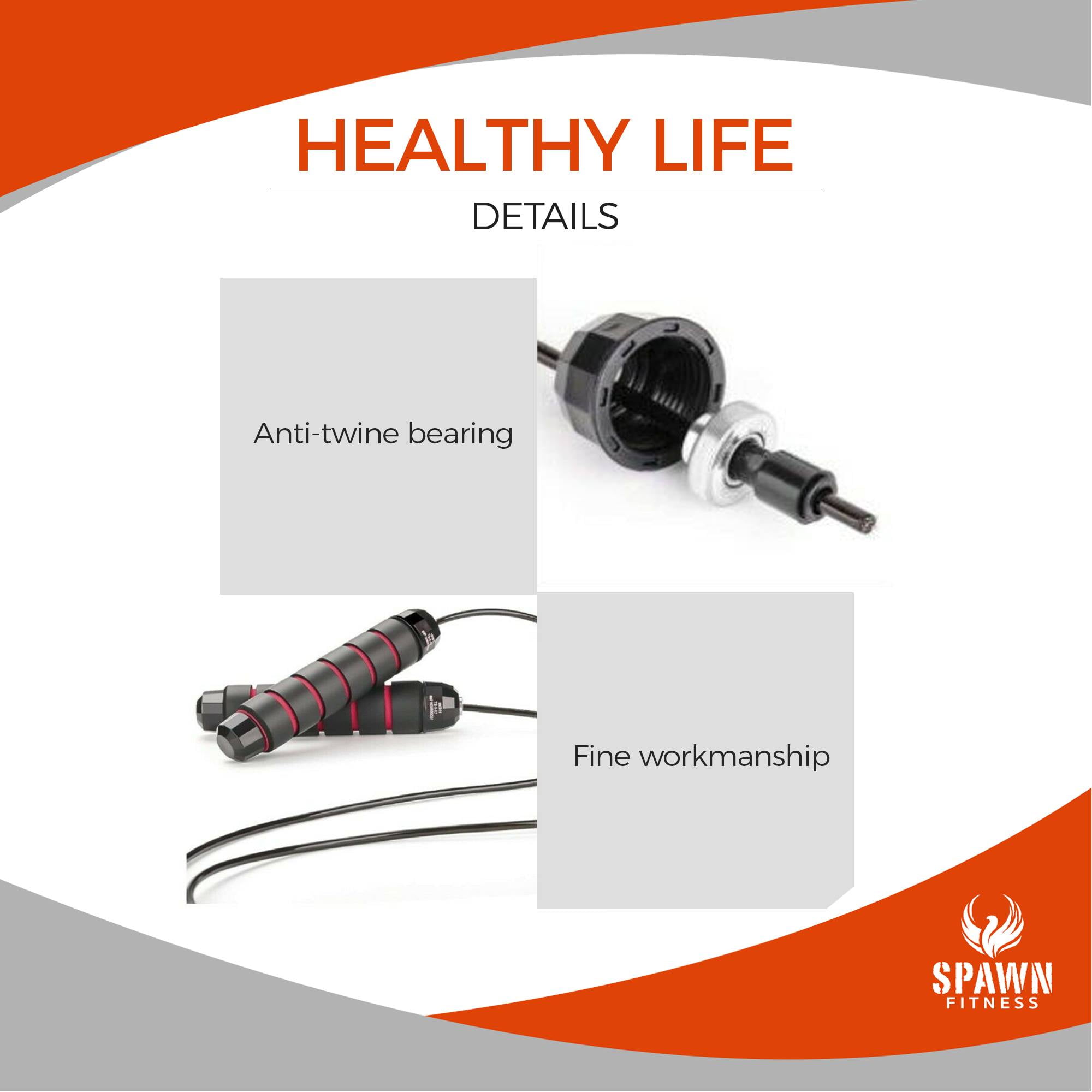 Spawn Fitness Speed Jump Rope for Women’s Workouts