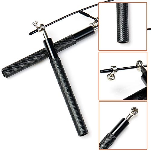 Adjustable Speed Jump Rope with Aluminum Handles