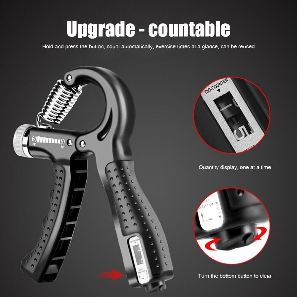 Adjustable Hand Grip Strength Trainer for Gym