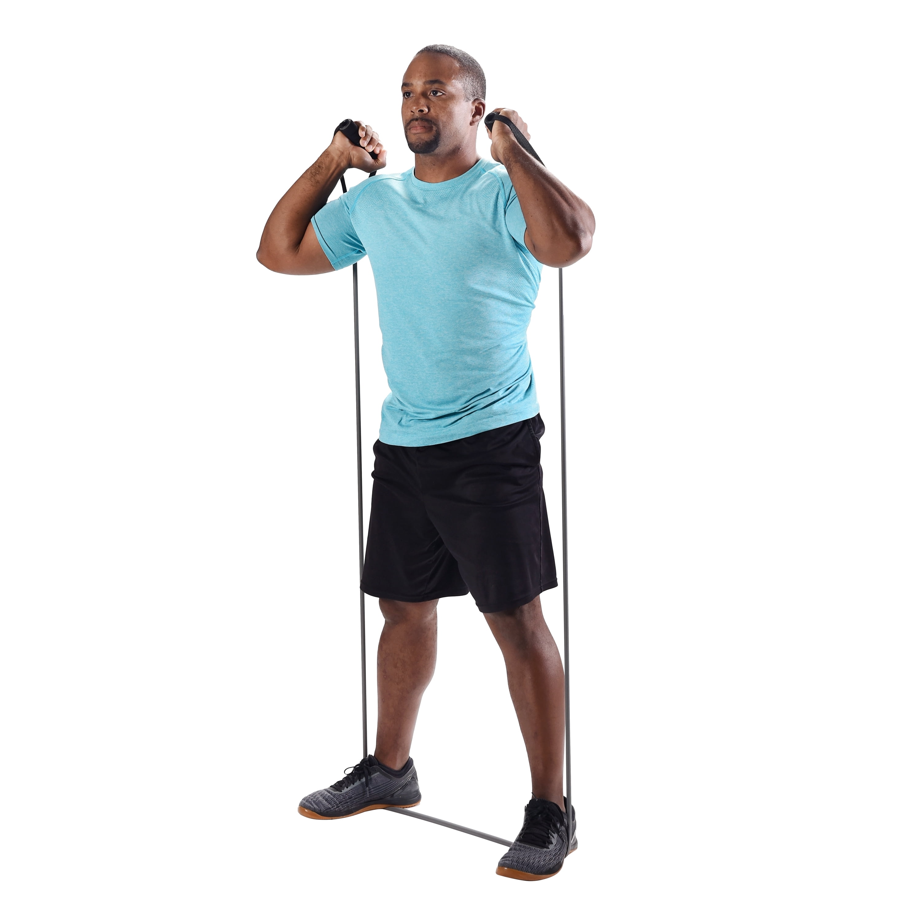 Heavy Resistance Exercise Tube Band - Gray