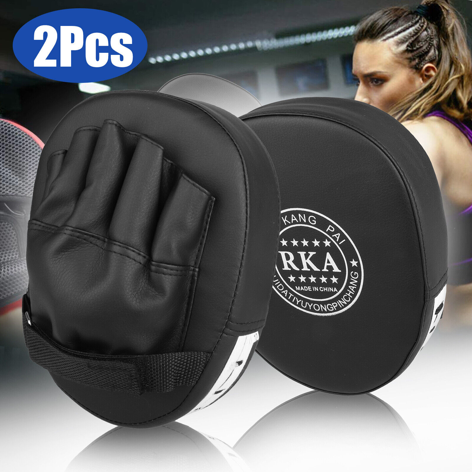 Boxing Punching Mitts for MMA Sparring - 2pcs