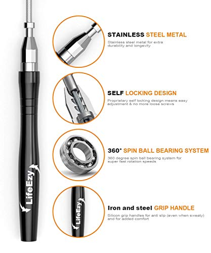 Premium Quality Tangle-Free Jump Rope - High Speed