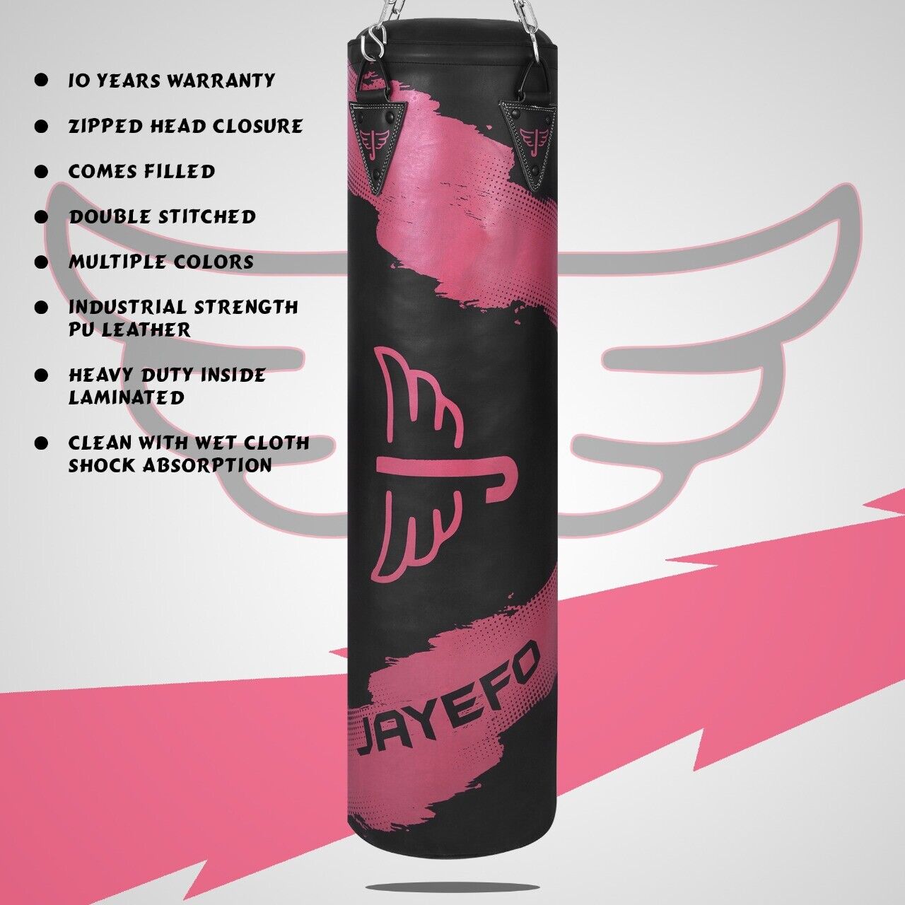 16-Piece Heavy Boxing Bag Set for MMA, Muay Thai & Kickboxing