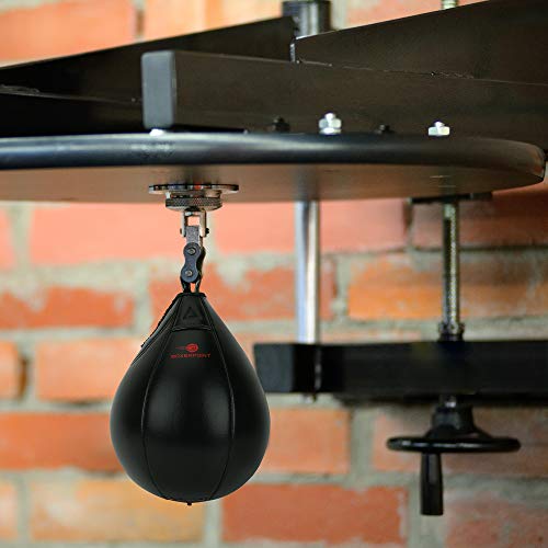 PU Leather Boxing Speed Bag Set - Reflex Training