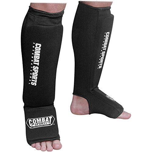 MMA Elastic Cloth Shin & Instep Guards
