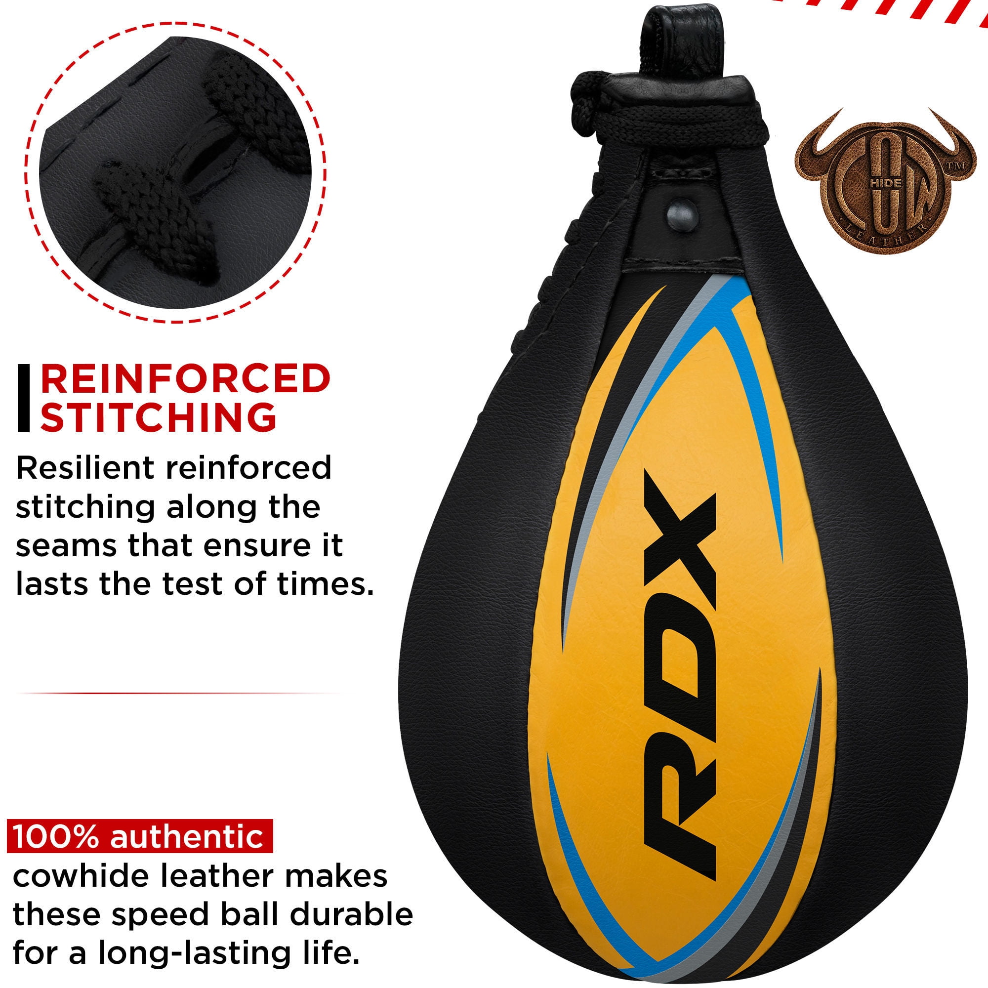 Adult RDX Speed Bag Platform - Yellow Boxing Trainer