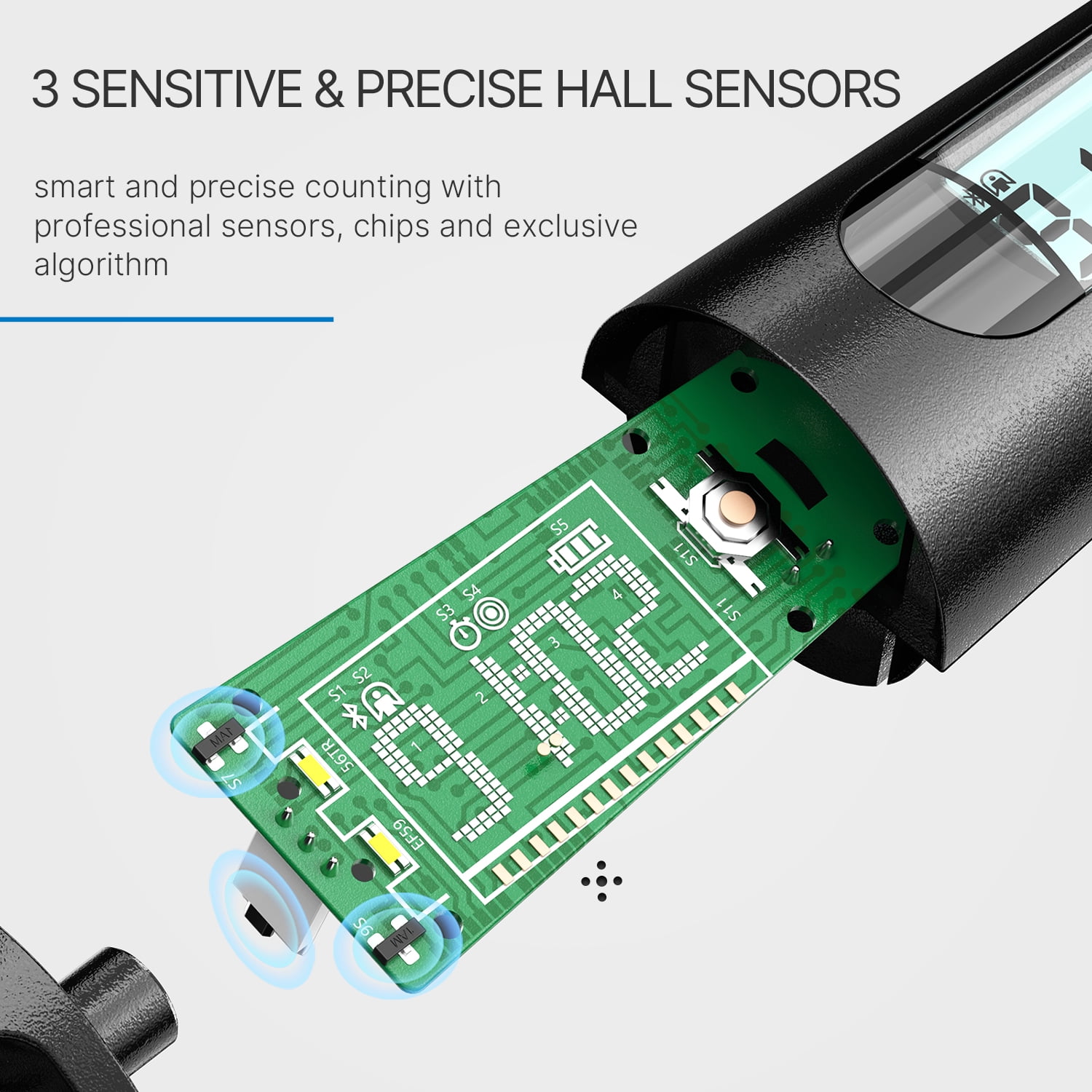 Smart Jump Rope with App Data Analysis and LCD Display
