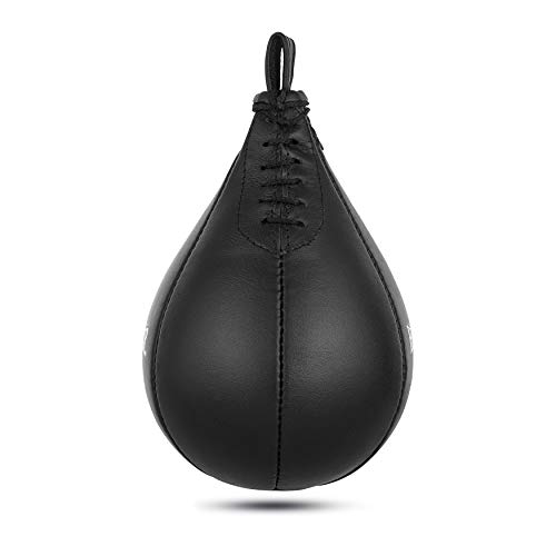 Leather Speed Bag with Hanging Swivel for Boxing