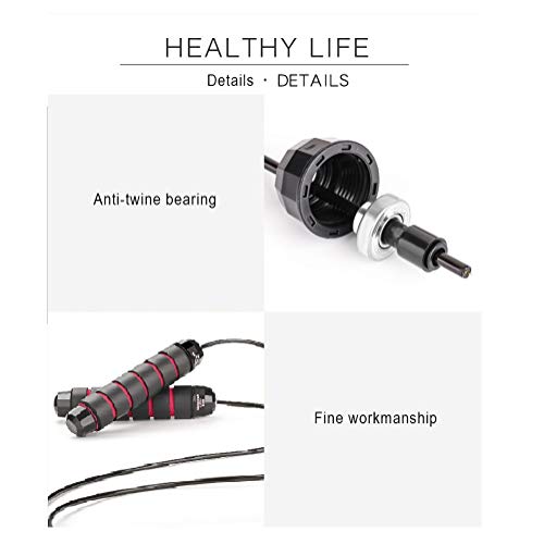 DEGOL Adjustable Speed Jump Rope with Foam Handles