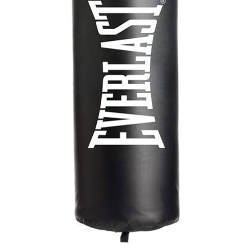 Everlast 40LB Heavy Bag, Black/White, Boxing Products