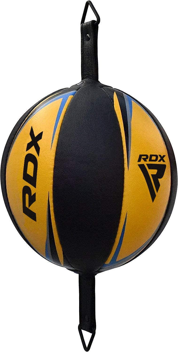 RDX Boxing Speed Ball Platform Adult, Double End Ball - Yellow