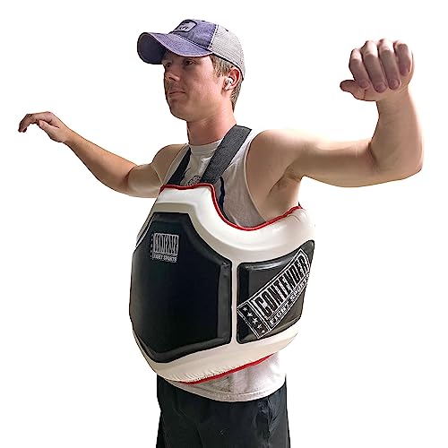 Contender Fight Sports Boxing Body Protector - Black/White