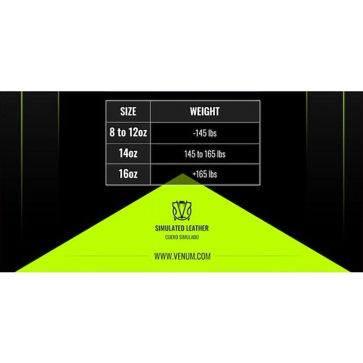 Venum Classic Boxing Gloves - Black - 16 oz