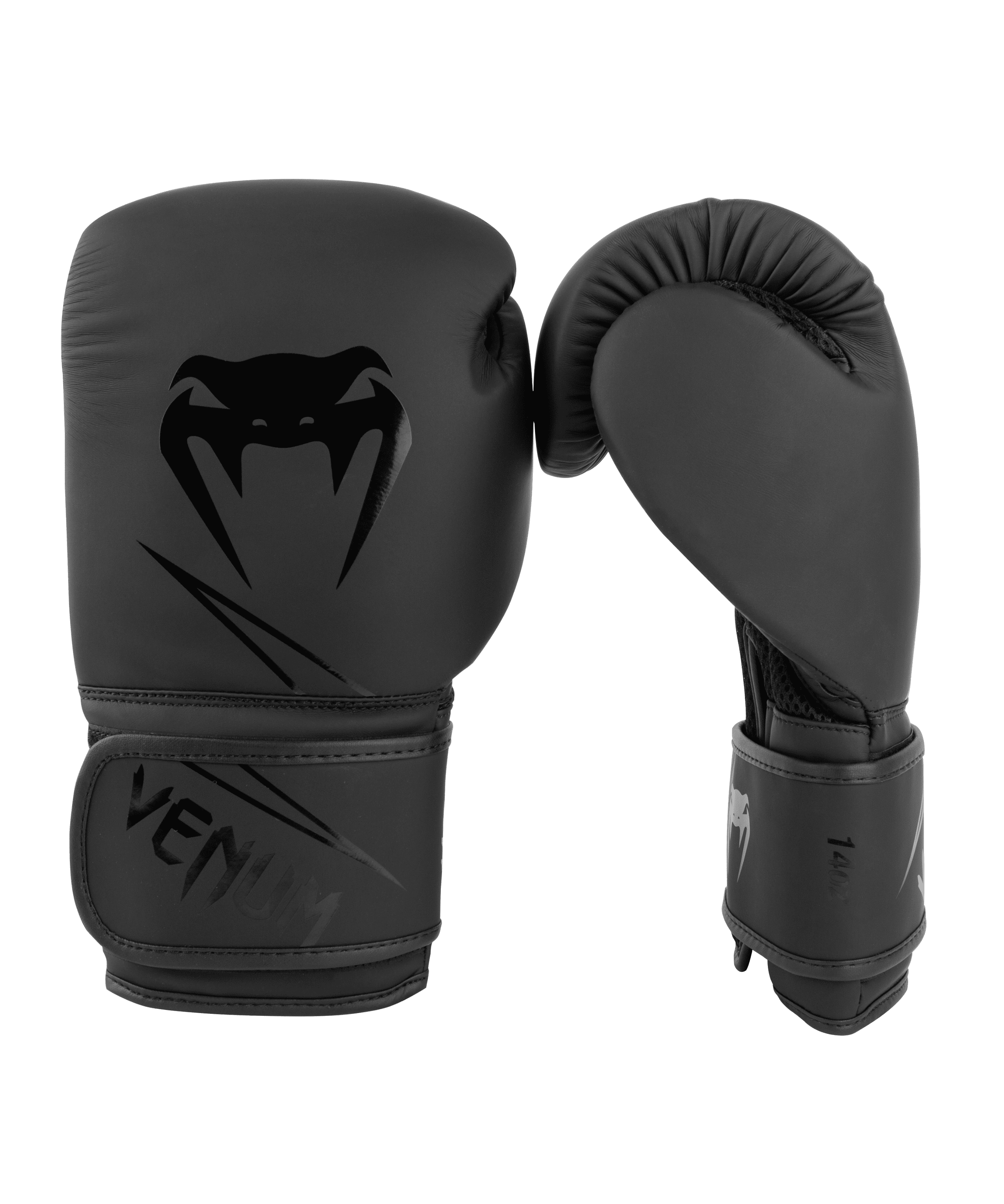 Venum Classic Boxing Gloves - Black - 16 oz