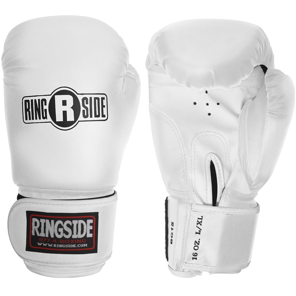 Ringside Striker Boxing Gloves - Small/Medium Black/White