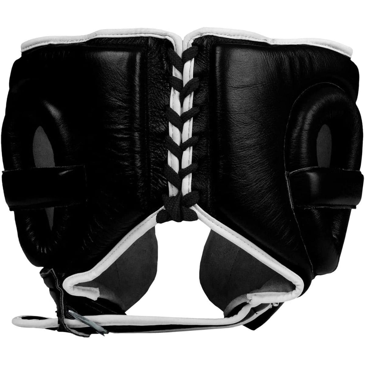 Title Boxing Regular Black Leather Training Headgear