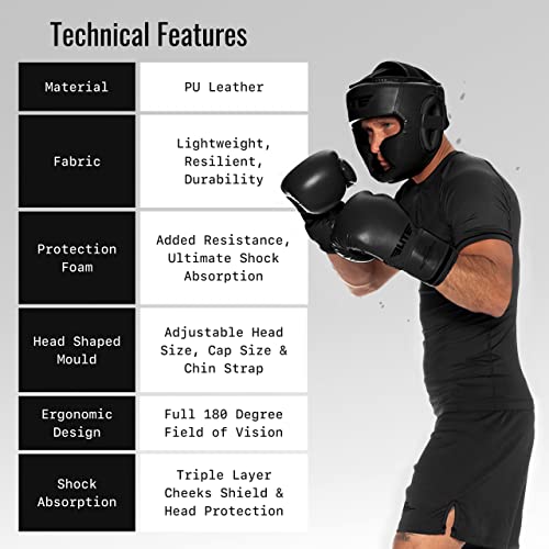 Elite Sports Celestial Head Guard for MMA, Kickboxing