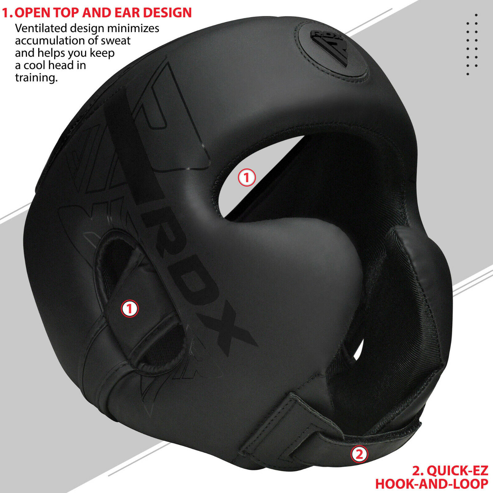 RDX Boxing Headgear: Martial Arts Protection for MMA