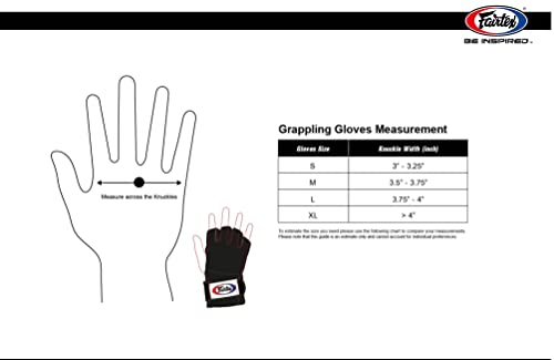 Fairtex TGO3 Open Thumb Boxing Gloves (Black/Large)