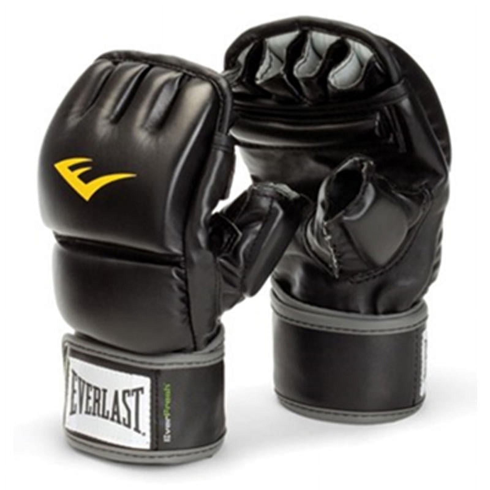 Everlast Black Wristwrap Boxing Heavy Bag Gloves