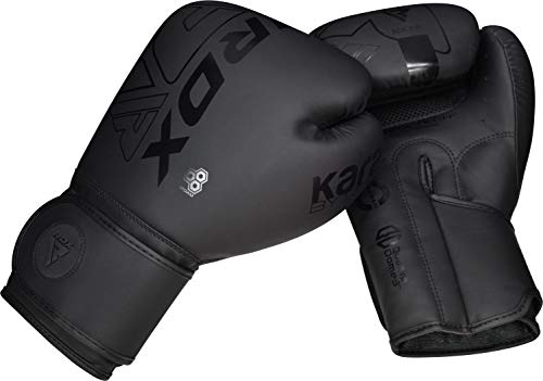 RDX Boxing Gloves Pro Training, Maya Hide Leather
